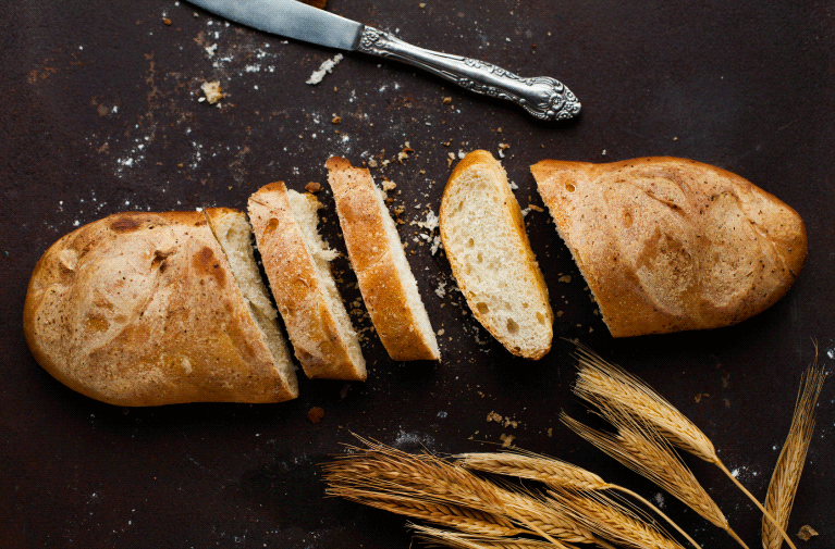 カットされたバケット